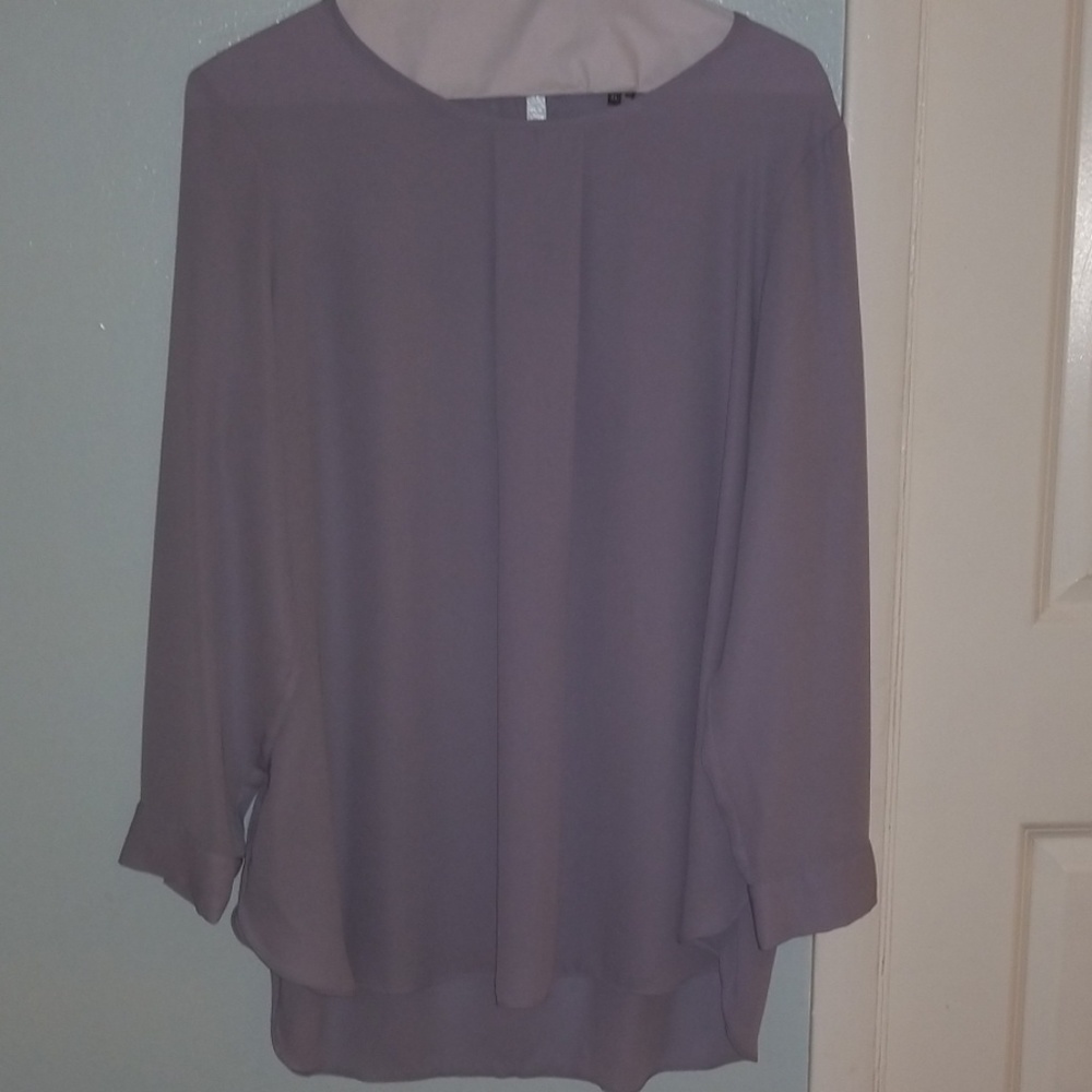 Vince Camuto lavender blouse